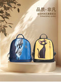 Digital printing 3 pockets backpack