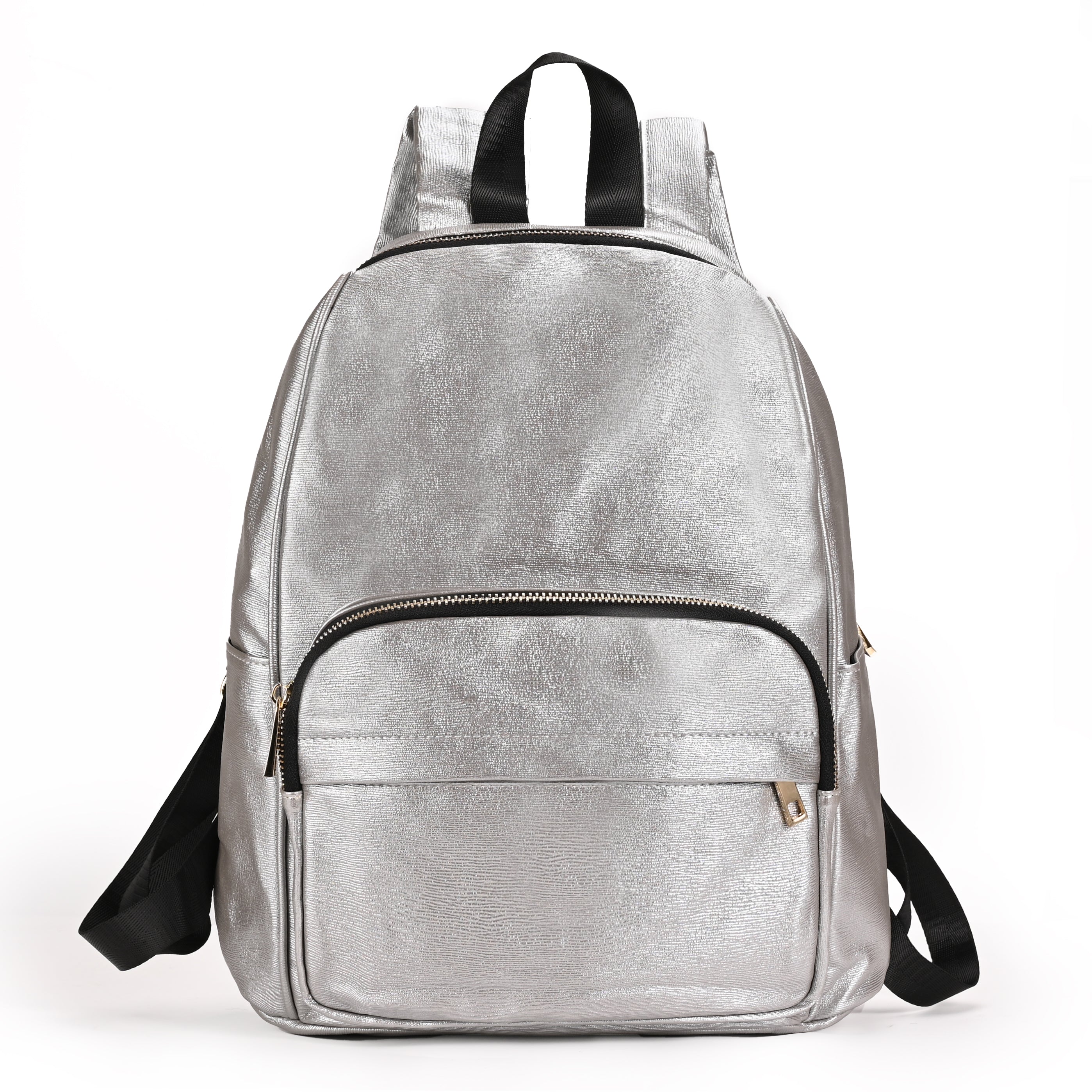 Demin PU Backpack